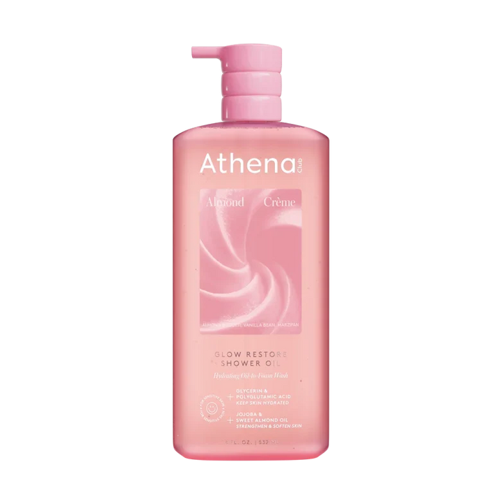 Glow Restore Shower Oil I7 Almond Crème